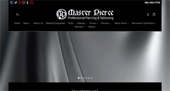 Desktop Screenshot of masterpierce.com